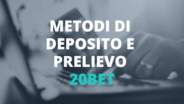 20bet metodi di pagamento