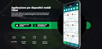 22bet App i OS e Android