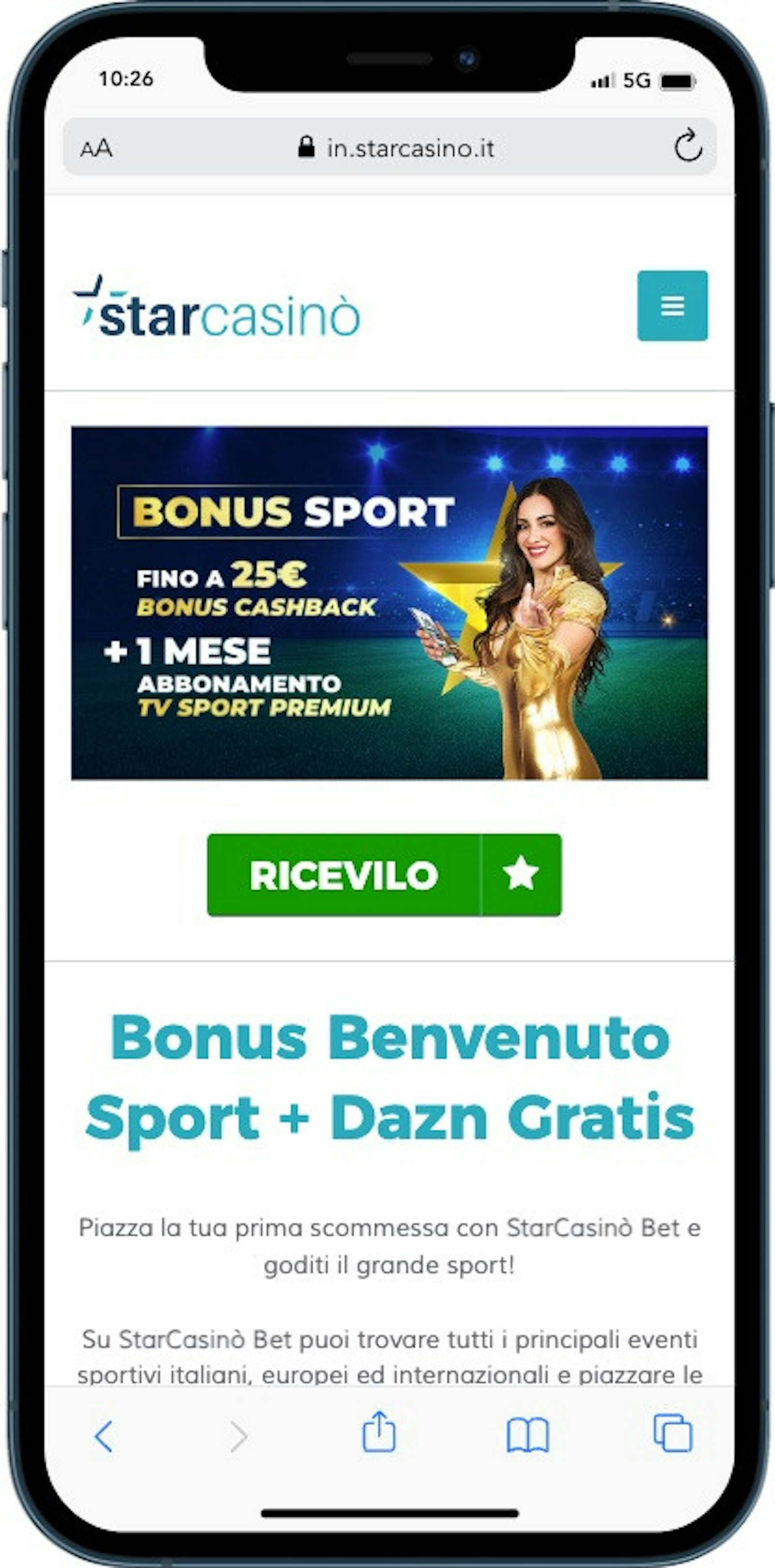 App Starcasino Bonus