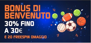 Bonus benvenuto Sportitaliabet