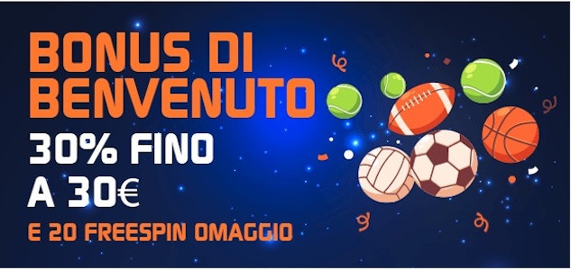 Bonus di Benvenuto Sportitaliabet