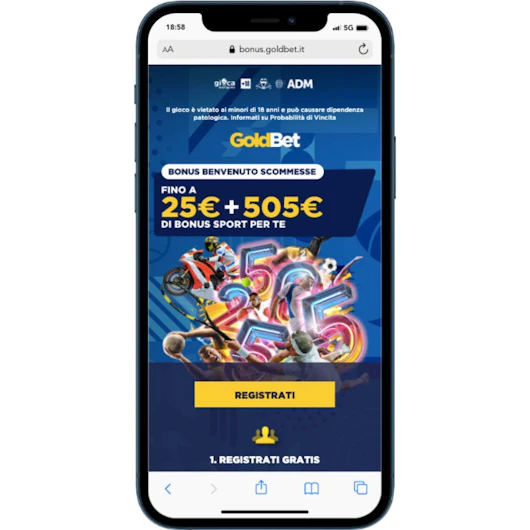 Guida Bonus Goldbet