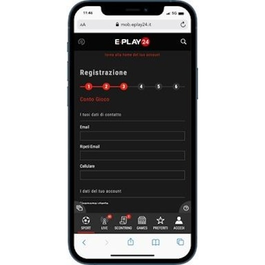 Ottenere Bonus Eplay24 step5