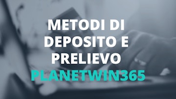 Planetwin365 Metodi di pagamento