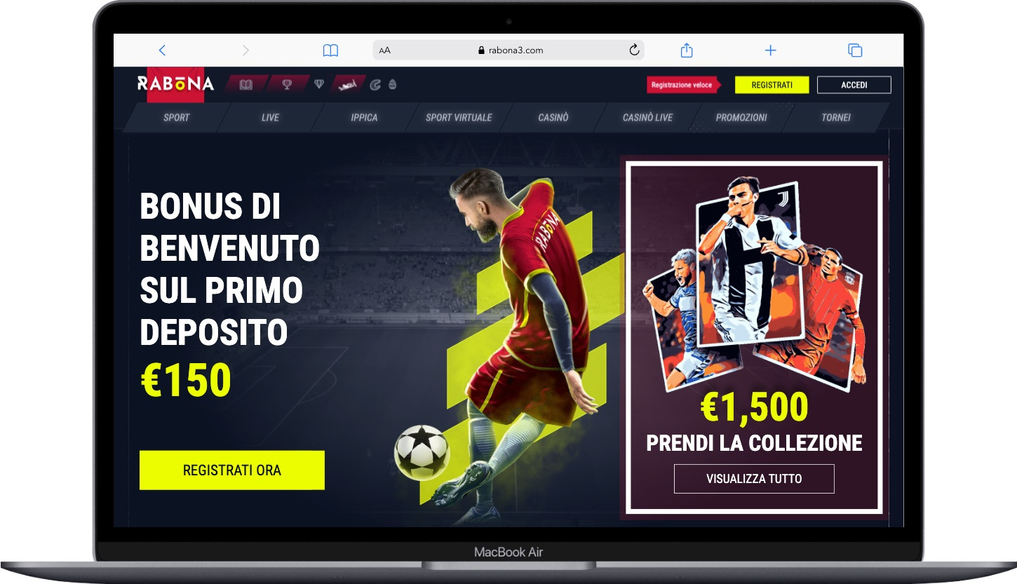 Rabona Homepage