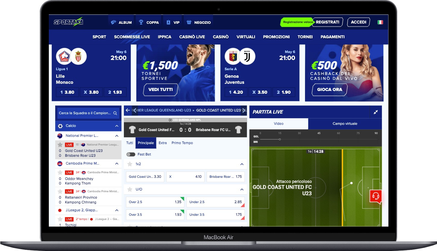 Sportaza Scommesse Live