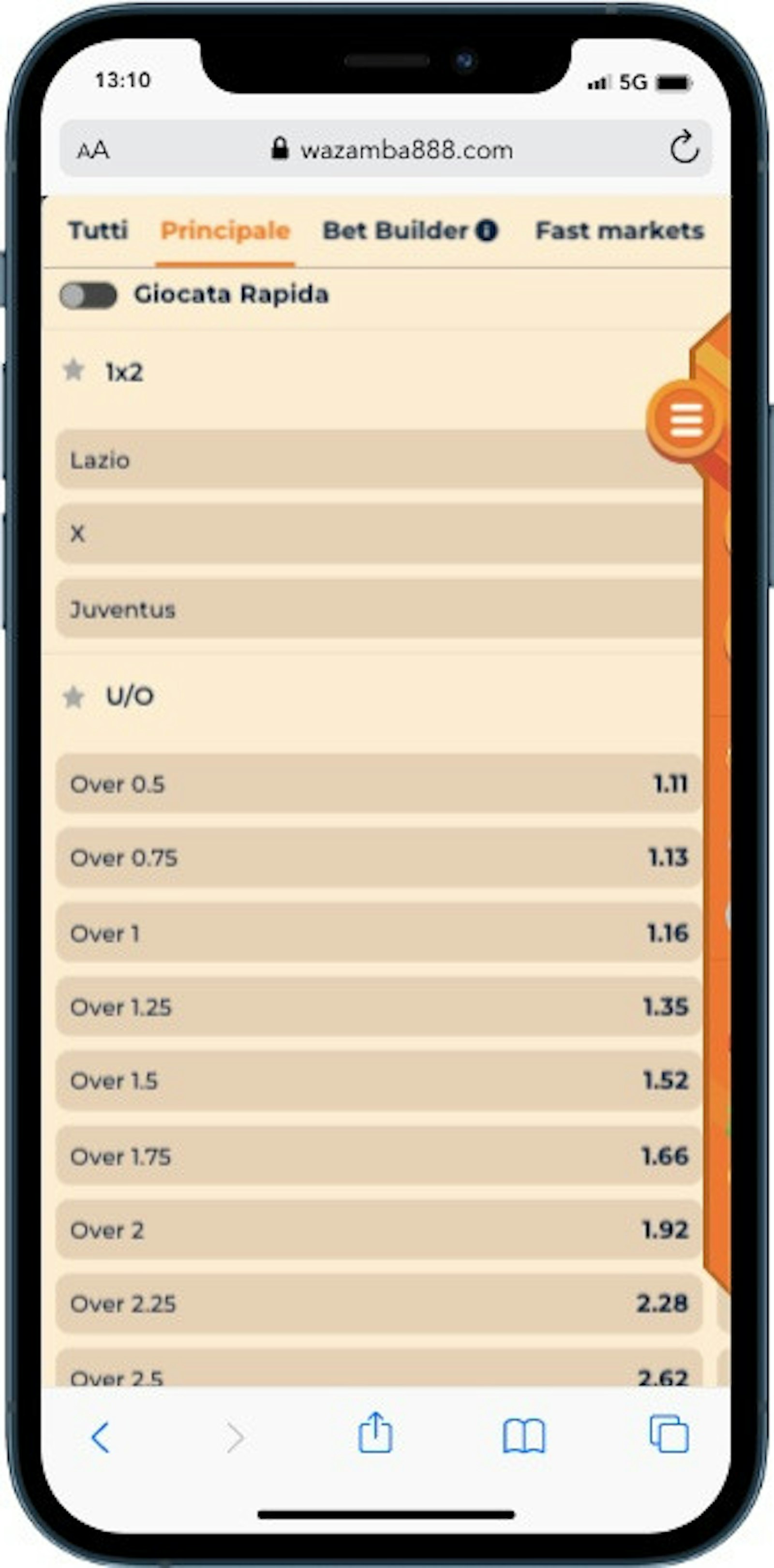 Wazamba Scommesse Sportive