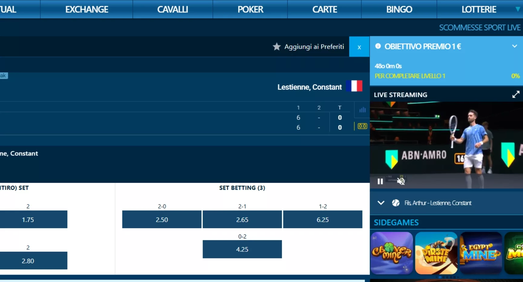 Betflag live streaming