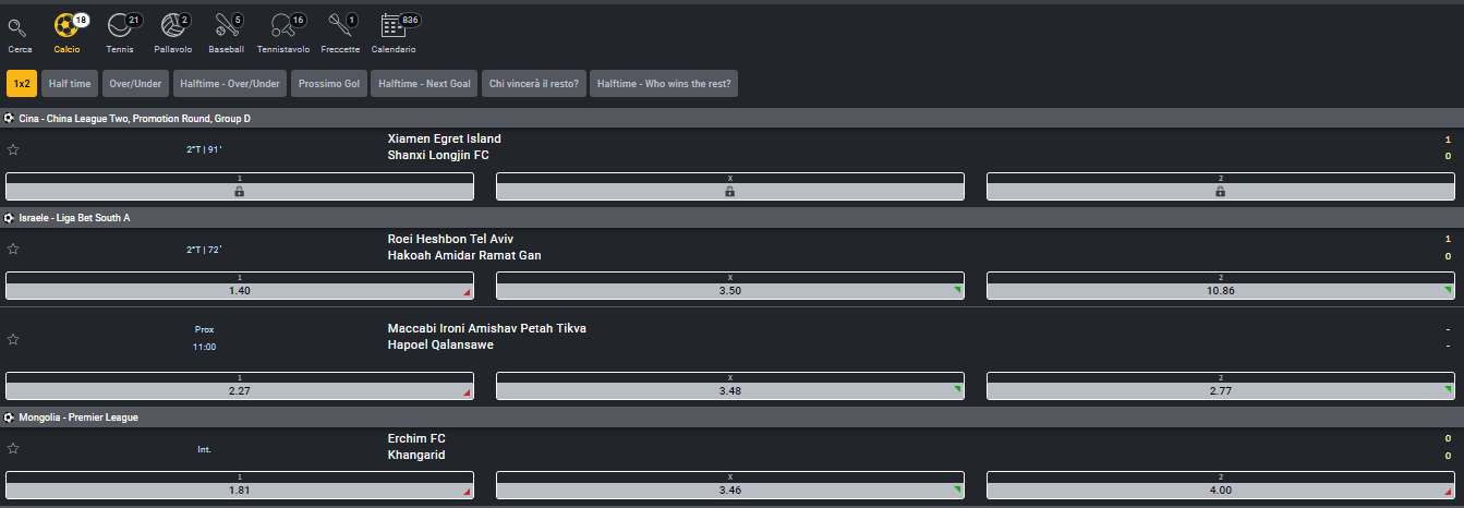 Planetwin365 scommesse live