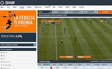 Scommesse giochi virtuali bonus