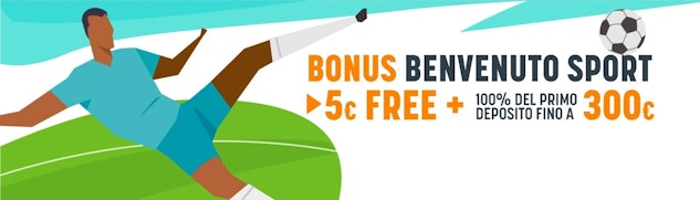 Snai bonus benvenuto sport