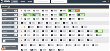 Snai ippica interfaccia