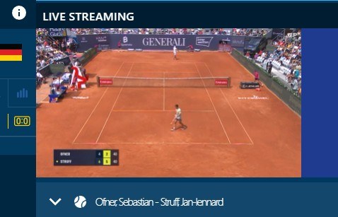 Streaming tennis betflag