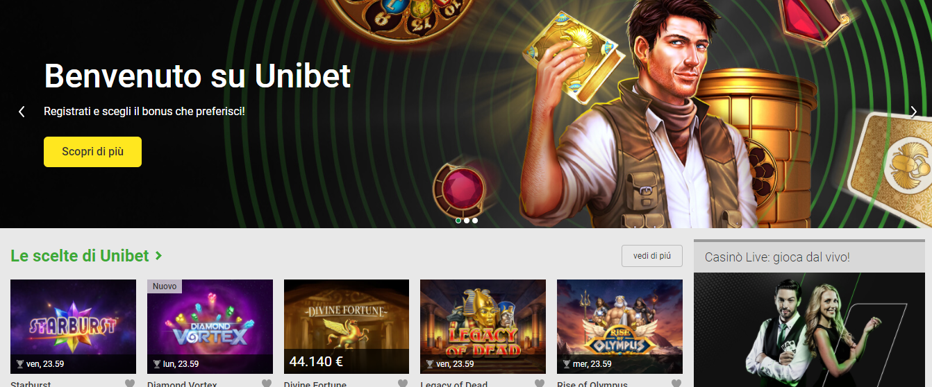Unibet casino