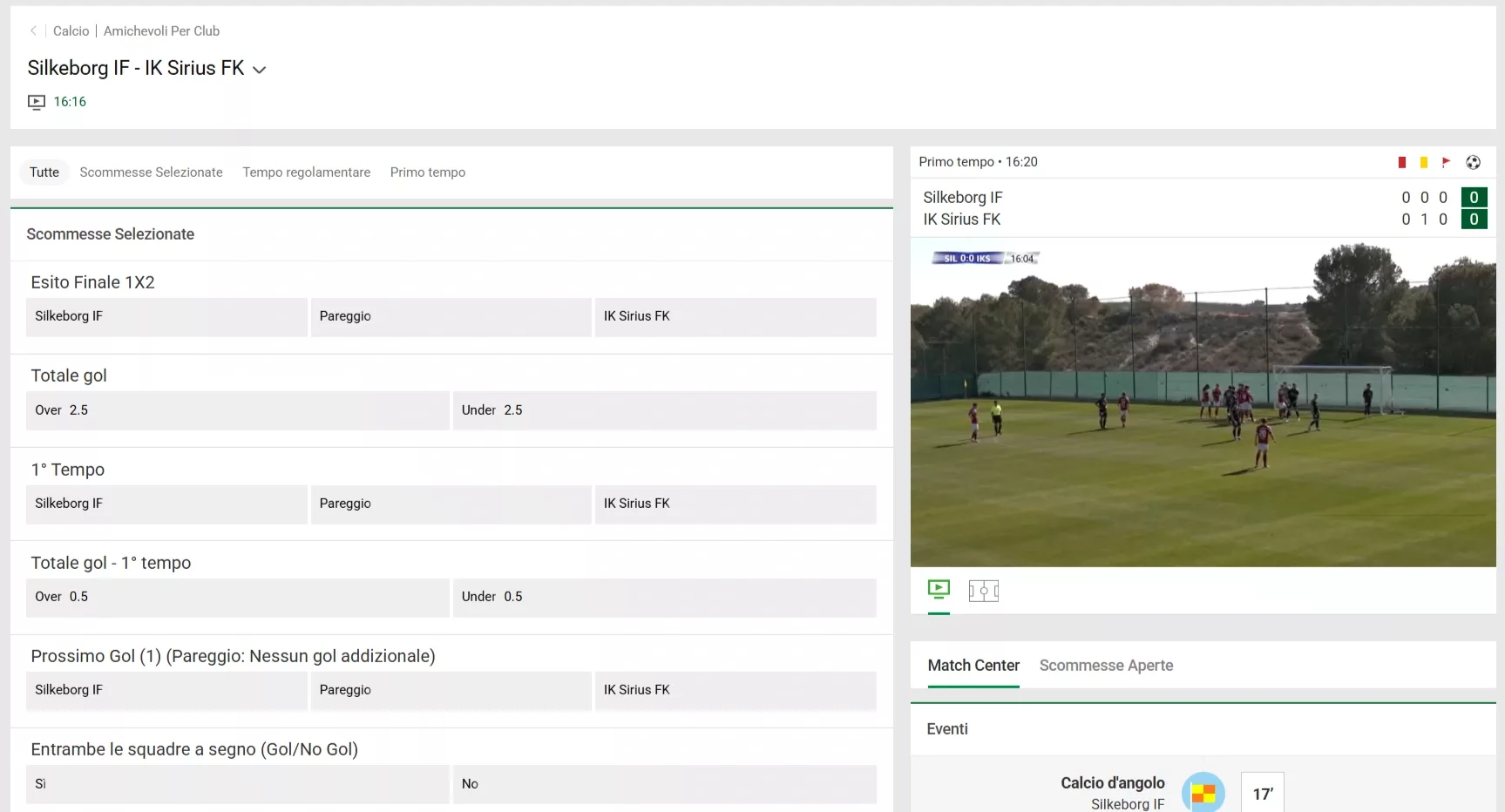 Unibet live streaming