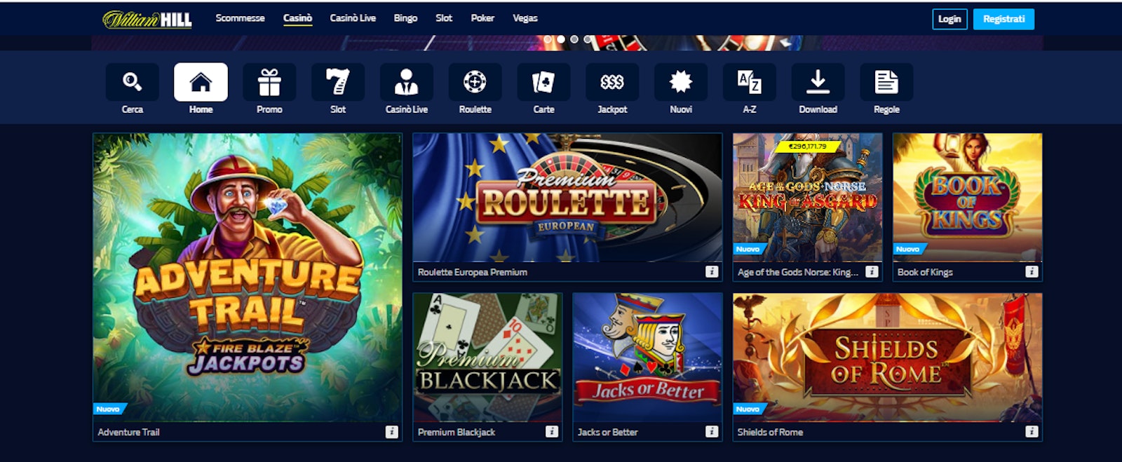 William hill casino